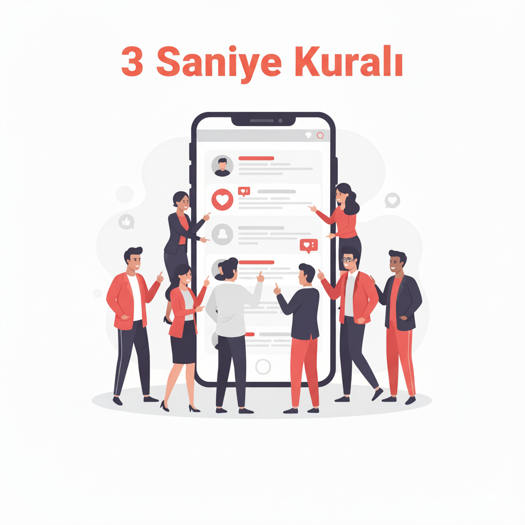 Dijital Dünyada 3 Saniye Kuralı Nedir?